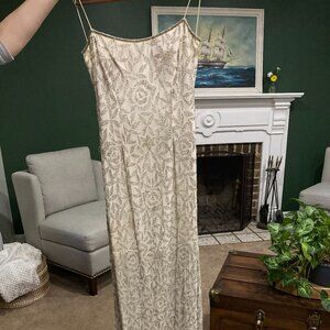 Jé Matadi Vintage Beaded Slip Dress